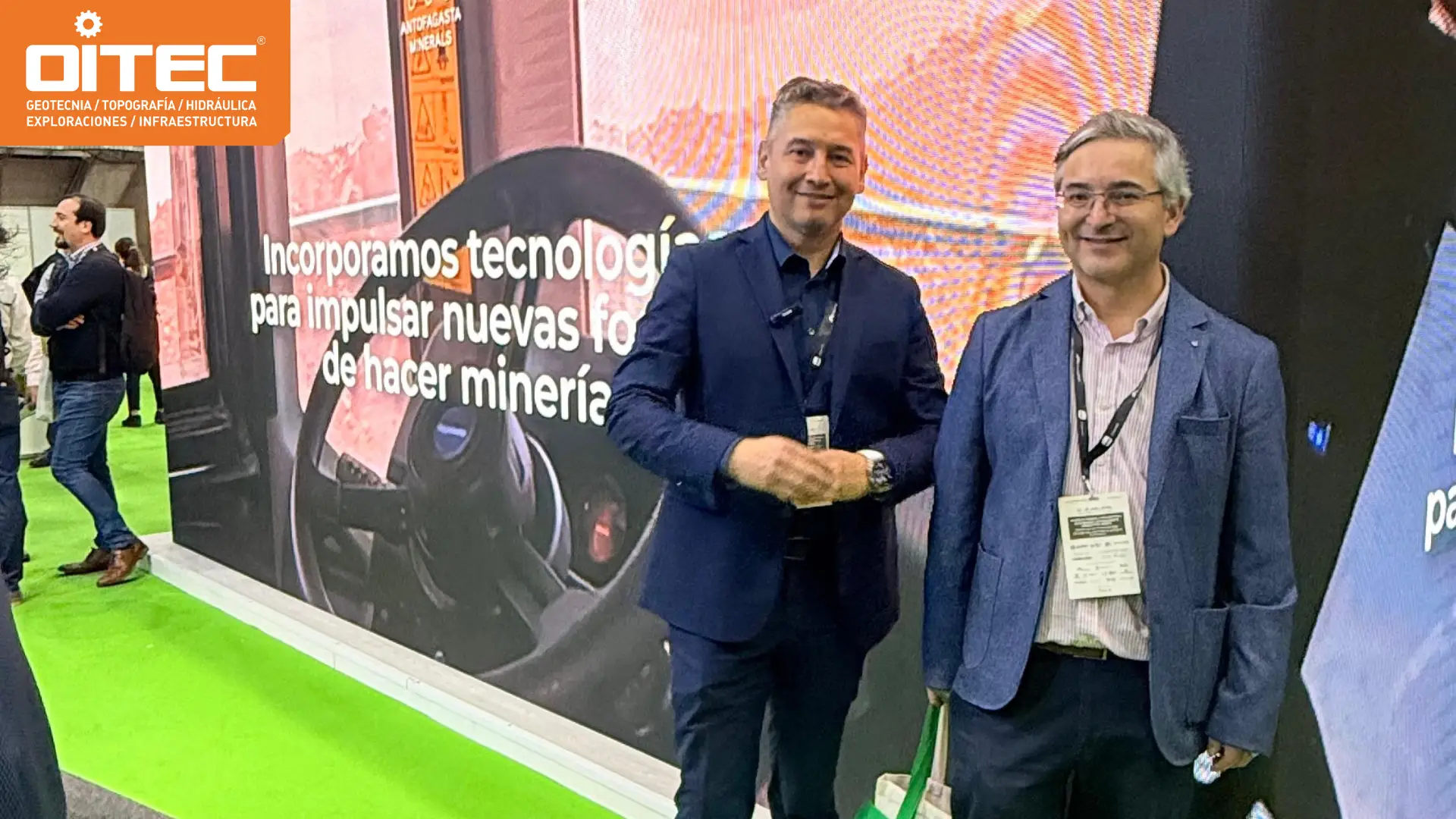 OITEC participando en ferias de mineria