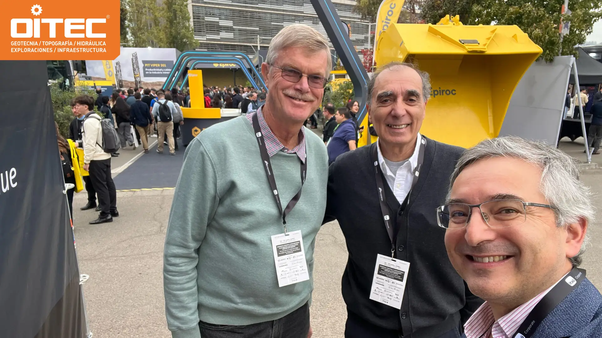OITEC participando en ferias de mineria