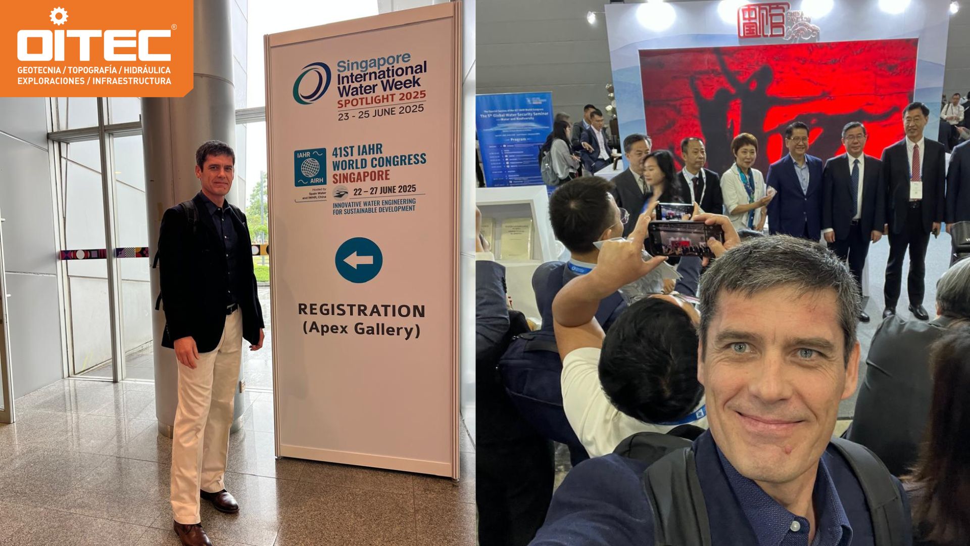 Grupo OITEC participó en IAHR World Congress 2025 en Singapur​ (4)