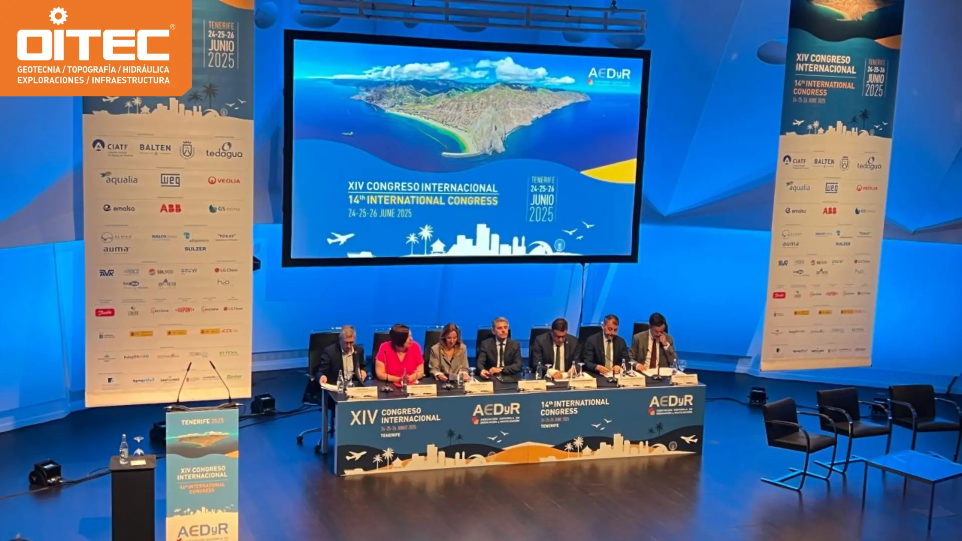 Grupo OITEC participó en el XIV Congreso Internacional AEDyR en Tenerife (2)