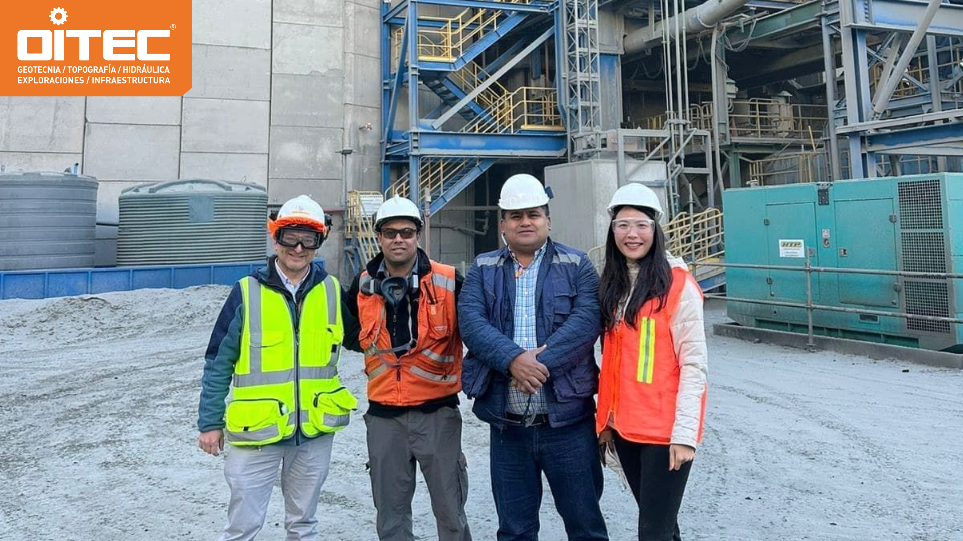 Grupo OITEC participó en visita técnica a operaciones mineras del norte de Chile (4)