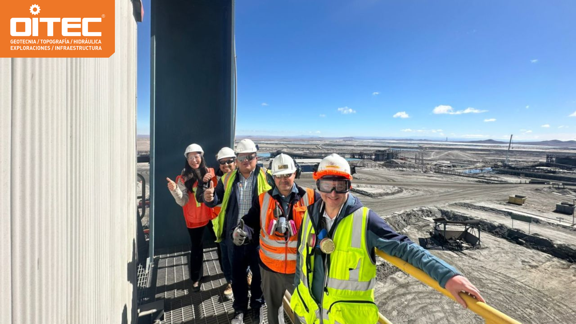 visita técnica relaves minería Chile