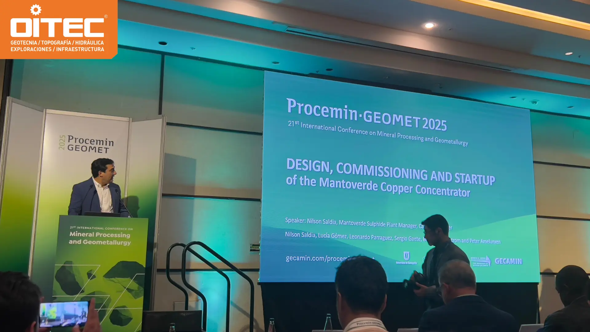 OITEC estuvo presente en Procemin-Geomet 2025 05