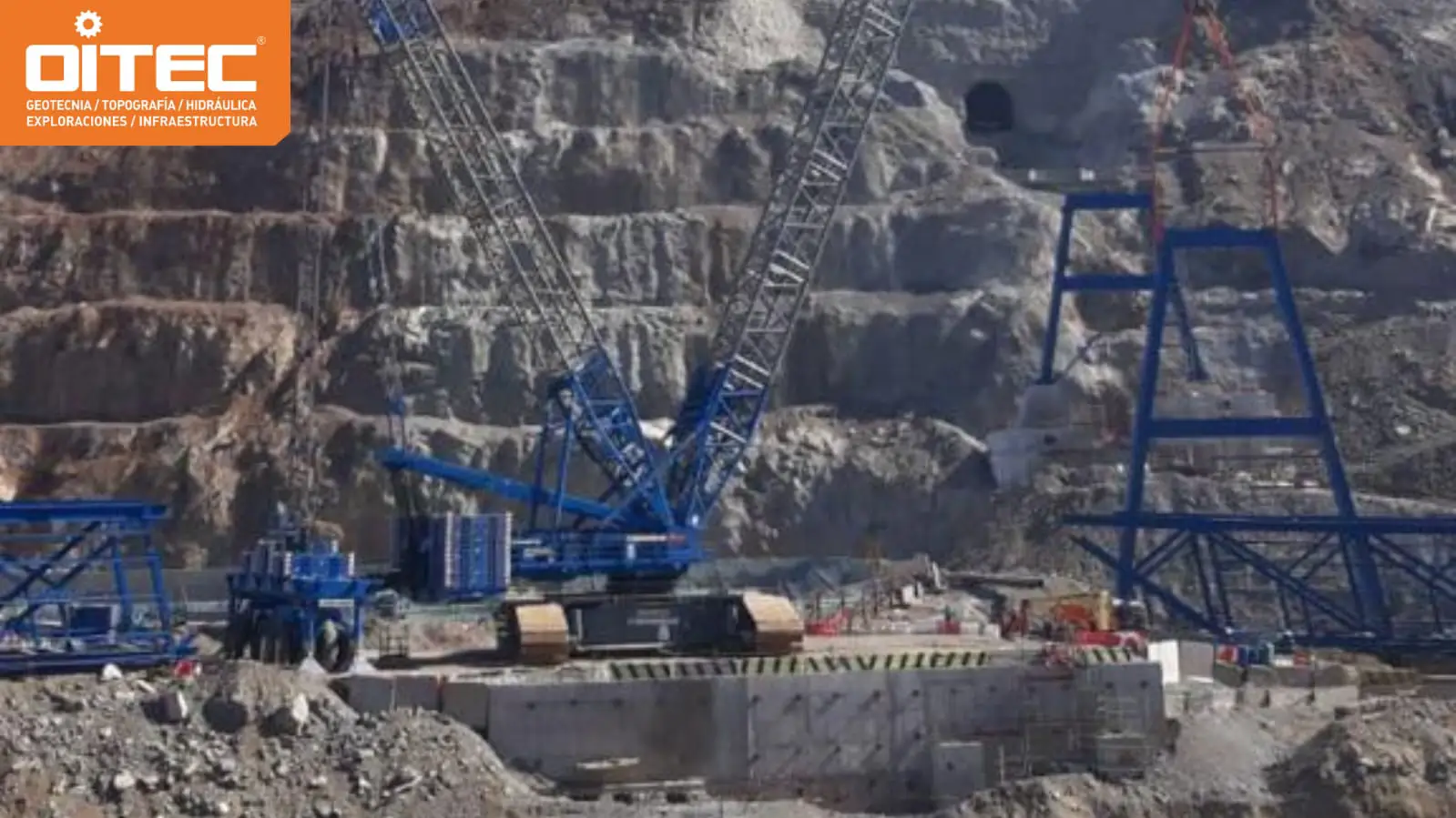 Refuerzo geotécnico para grúa de alto tonelaje