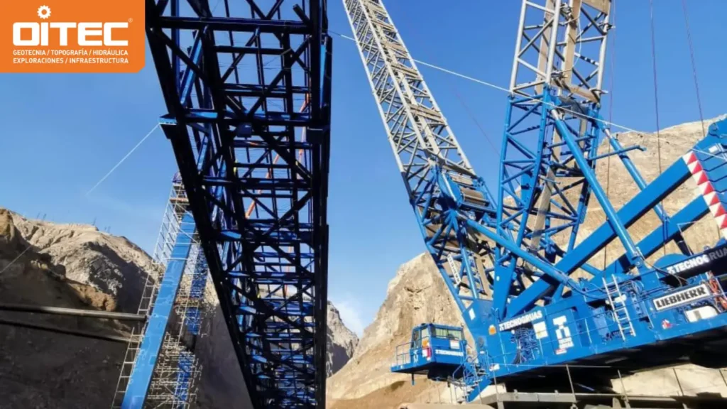 Refuerzo geotécnico para grúa de alto tonelaje